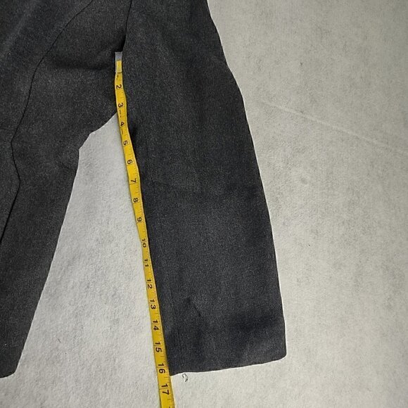 Kasper ASL Women's Charcoal Leading to Black Three Button Blazer Size 18 - Picture 9 of 12